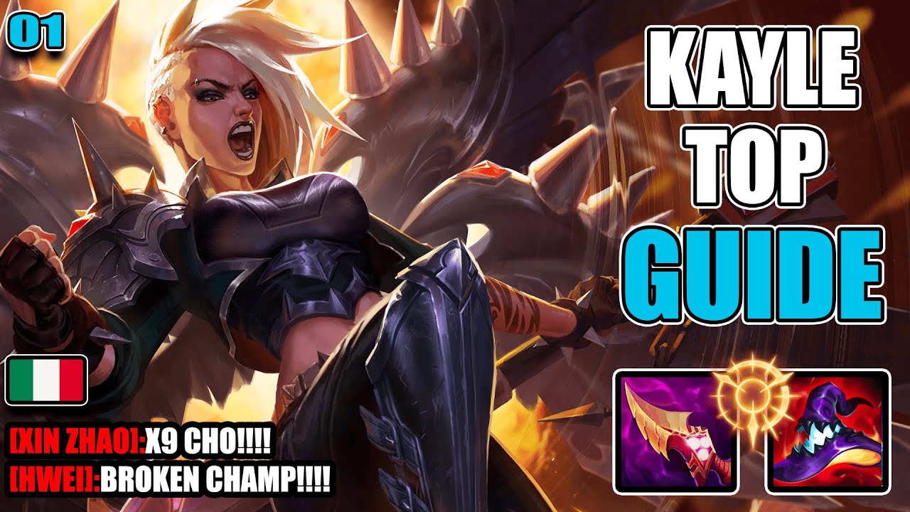 👼 KAYLE TOP SPIEGATA BENE 🔥 | Guida Completa ITA su Macro e Micro, League of Legends #01