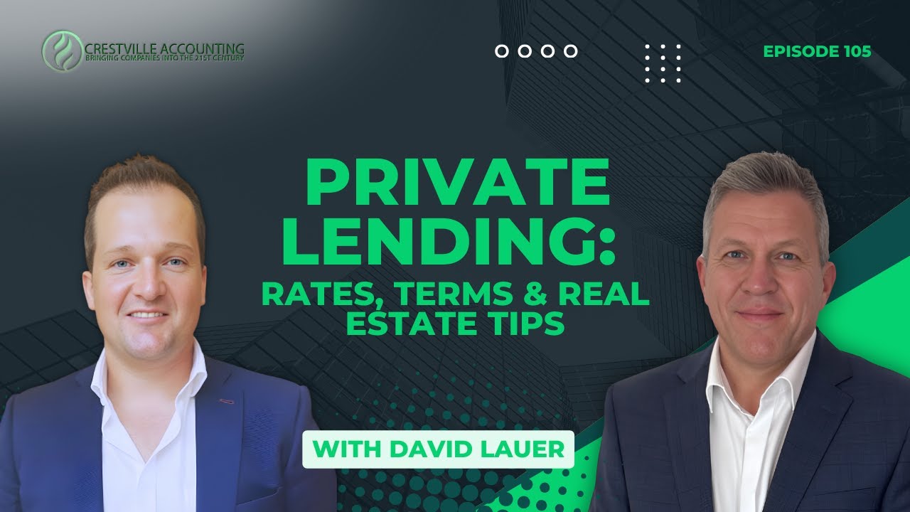Private Lending: Rates, Terms & Real Estate Tips | Dustin Lauer | Behind Closed Books | EP 105