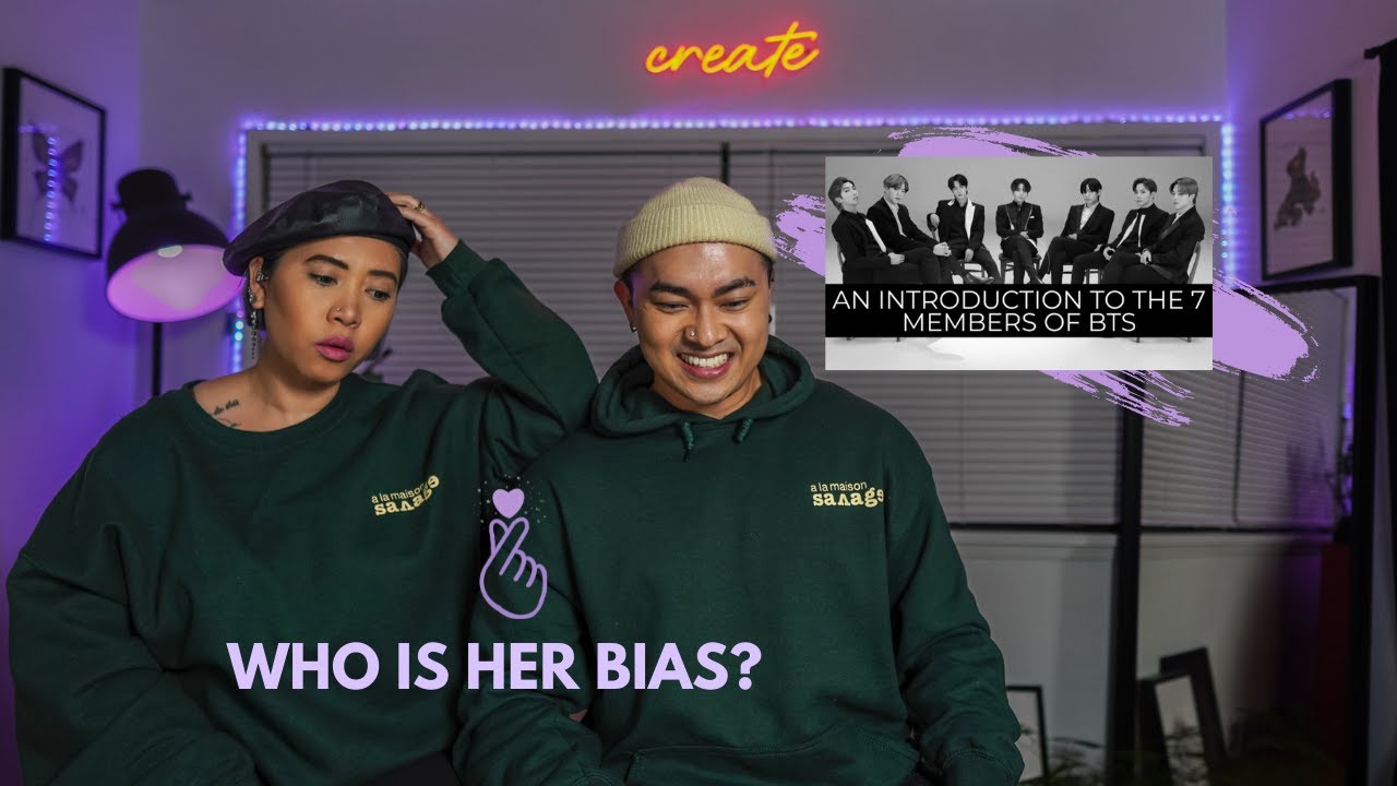Couple First Time Watch Reaction to An introduction to the 7 members of BTS (2021)
