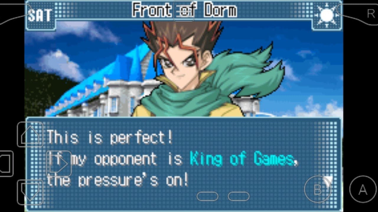Yu-Gi-Oh GX Duel Academy GBA - Duel with Dimitri