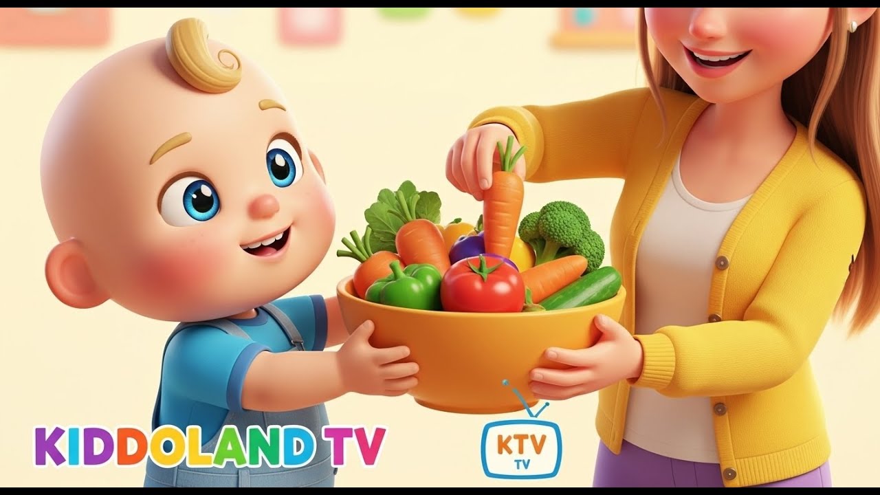 Vegetables song for toddlers and preschoolers Nursery rhymes