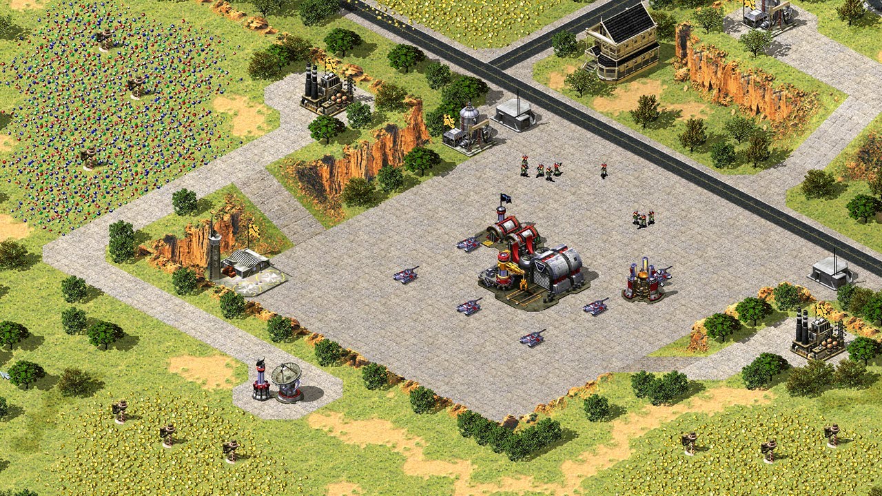 Red Alert 2 | Extra hard AI | 7 vs 1 | General Quarters