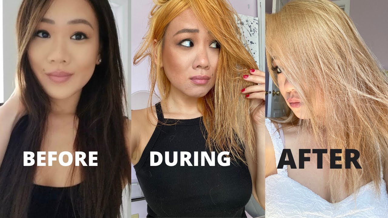 BLEACHING MY HAIR AT HOME | PART 2 | Less of a disaster?