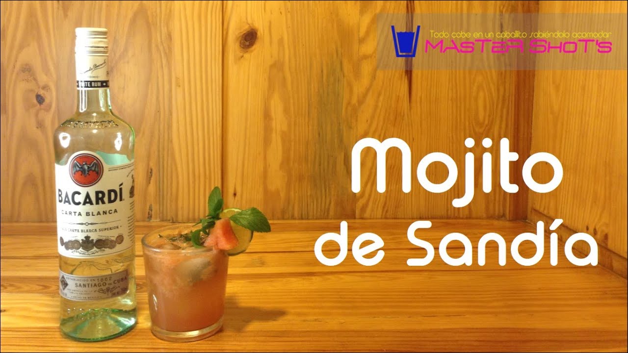 Mojito de sandía - Master Shots 🍉🌿