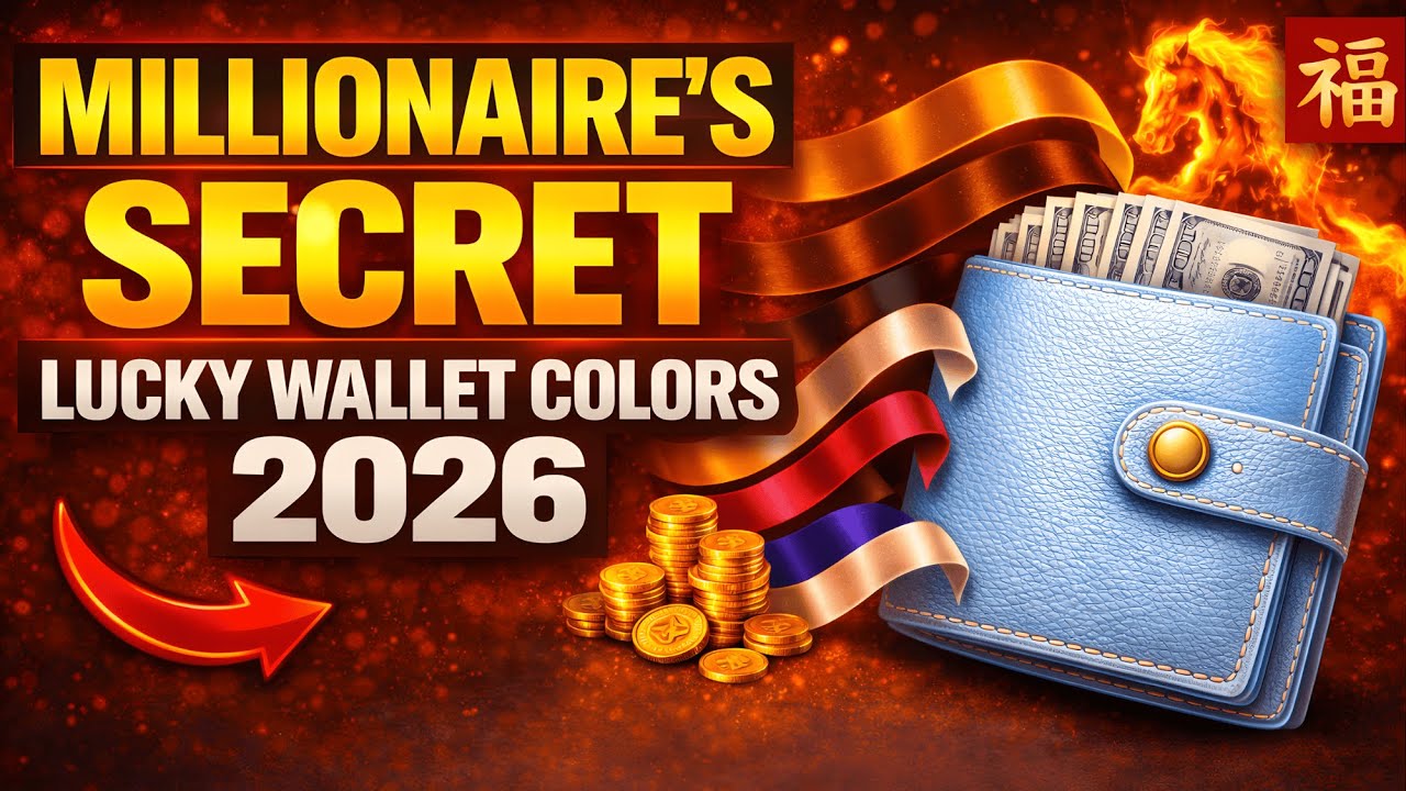 The ONLY Wallet Color That Brings Luck This Year Of Fire Horse 2026 | Grandmaster Lin Feng Shui