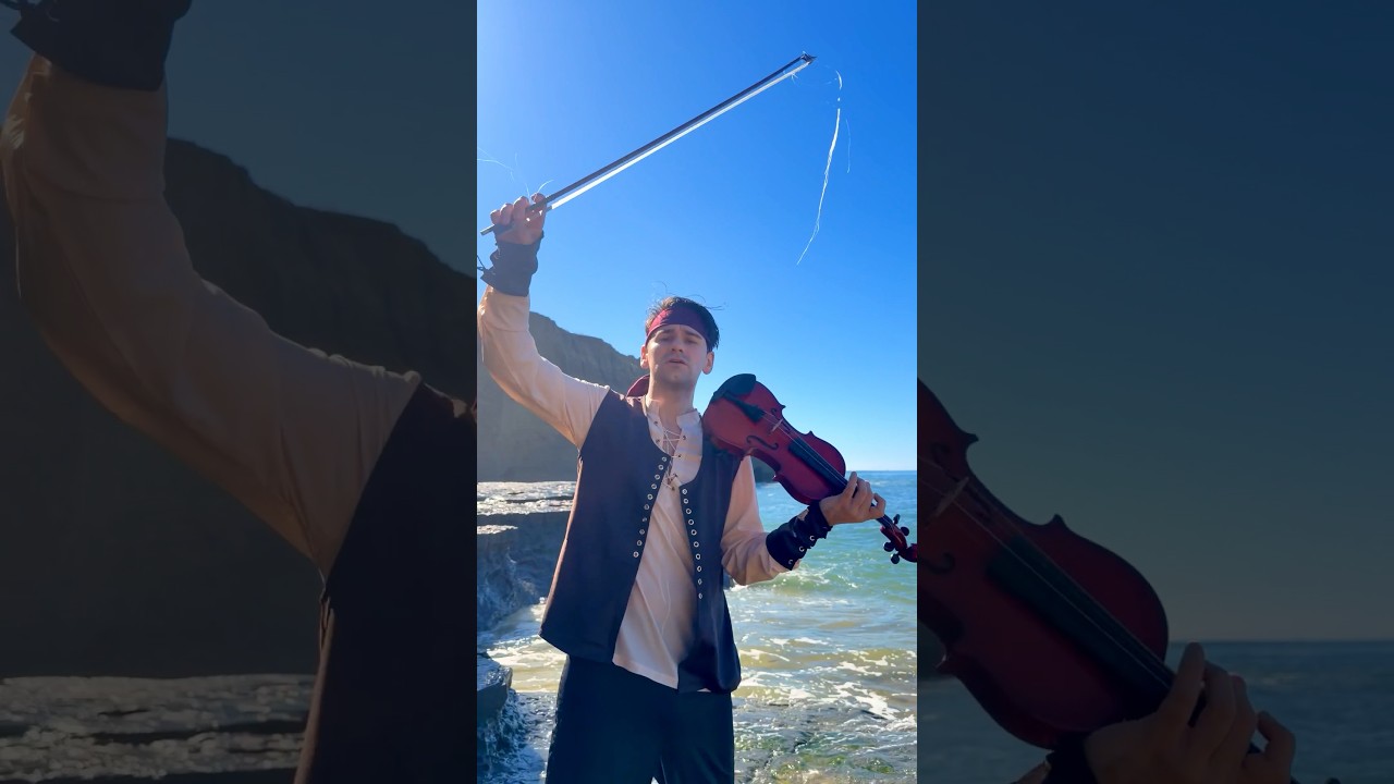 Pirates of the Caribbean&hellip; but with a TRAP beat like you&rsquo;ve NEVER heard 🎻