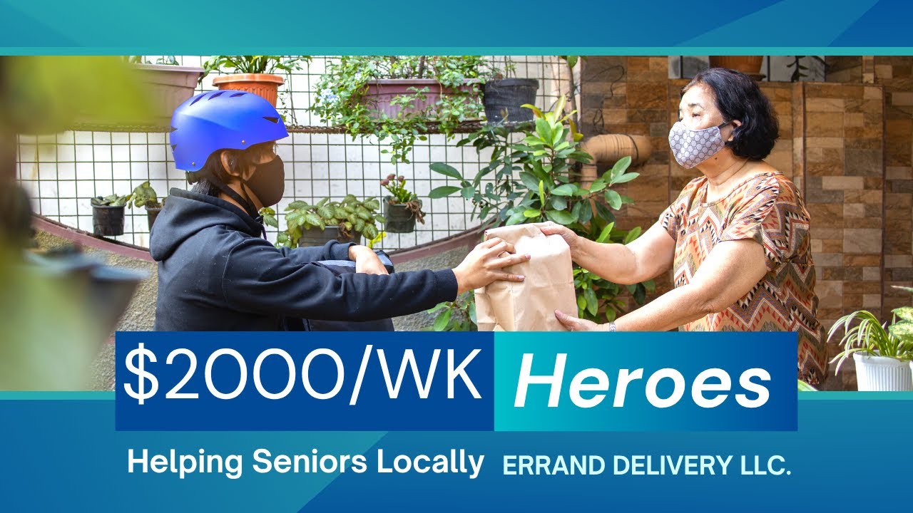 Senior Errand Delivery 2.0 (Создайте настоящий бизнес, помогая настоящим людям)