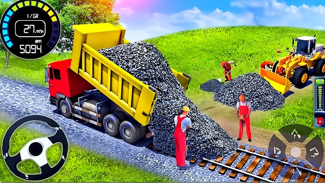 City Construction JCB Excavator 3D - Heavy Crane Driving Simulator - Android Gameplay