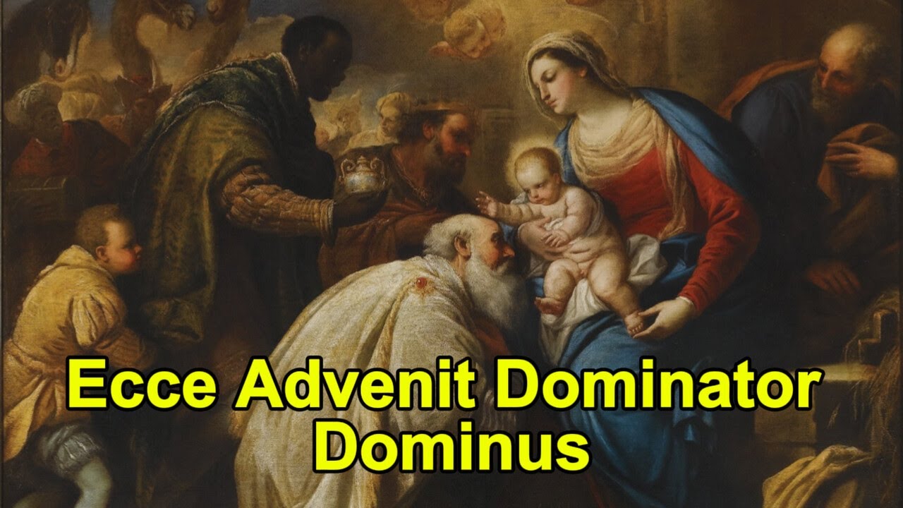 Ecce Advenit Dominator Dominus - Legendado Latim/Português