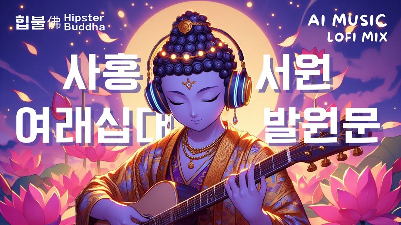 𝙈𝙪𝙨𝙞𝙘 | 💗여래십대발원문과 사홍서원 (한글자막)💗 힙불佛 Hipster Buddha