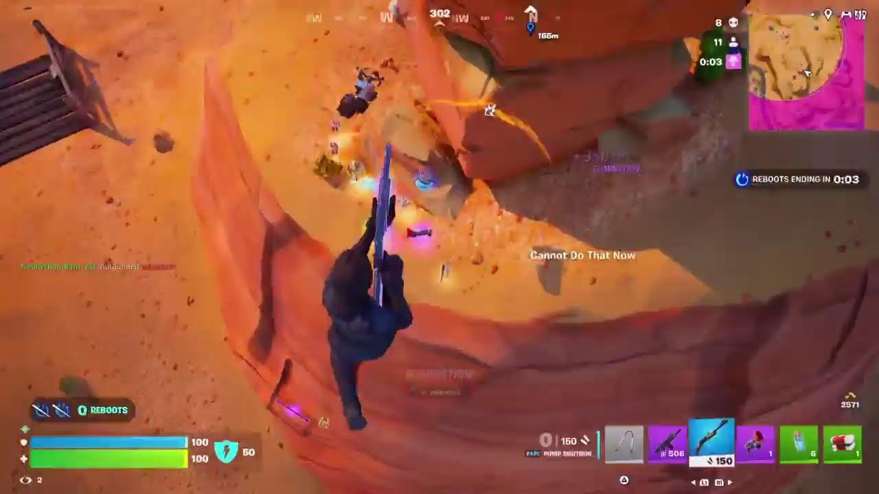 Trying fortnite after a long time