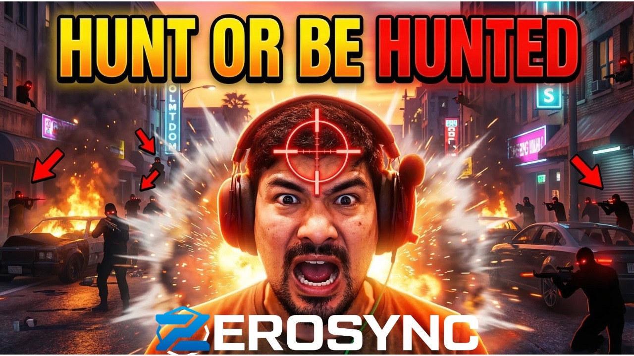 🔴 HUNT OR BE HUNTED| #zerosync
