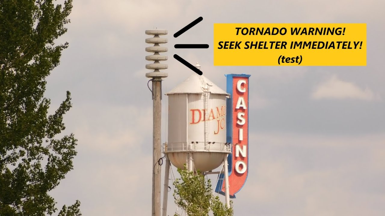Worth Co, Iowa Modulator Siren Test - 1khz Pulse, TOR Voice, Alert