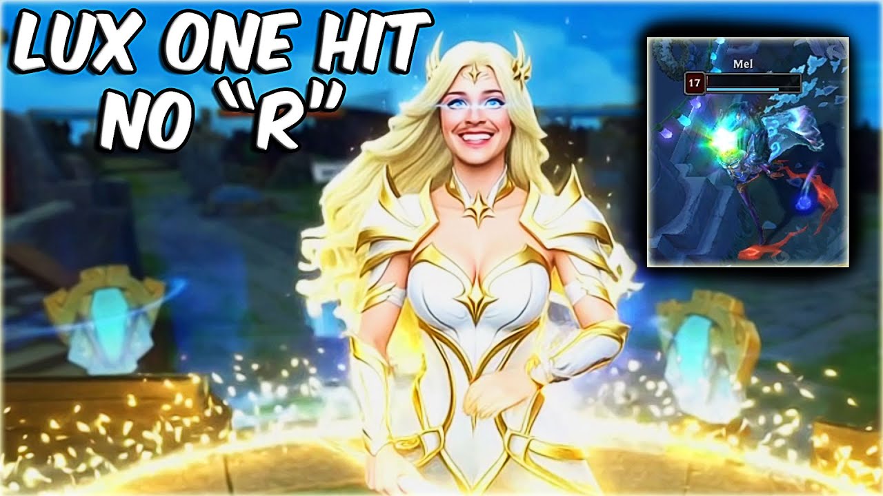 ME PERDOEM PELO EARLY GAME... LATE GAME EU COMPENSO DEMAIS! - LUX ONE HIT