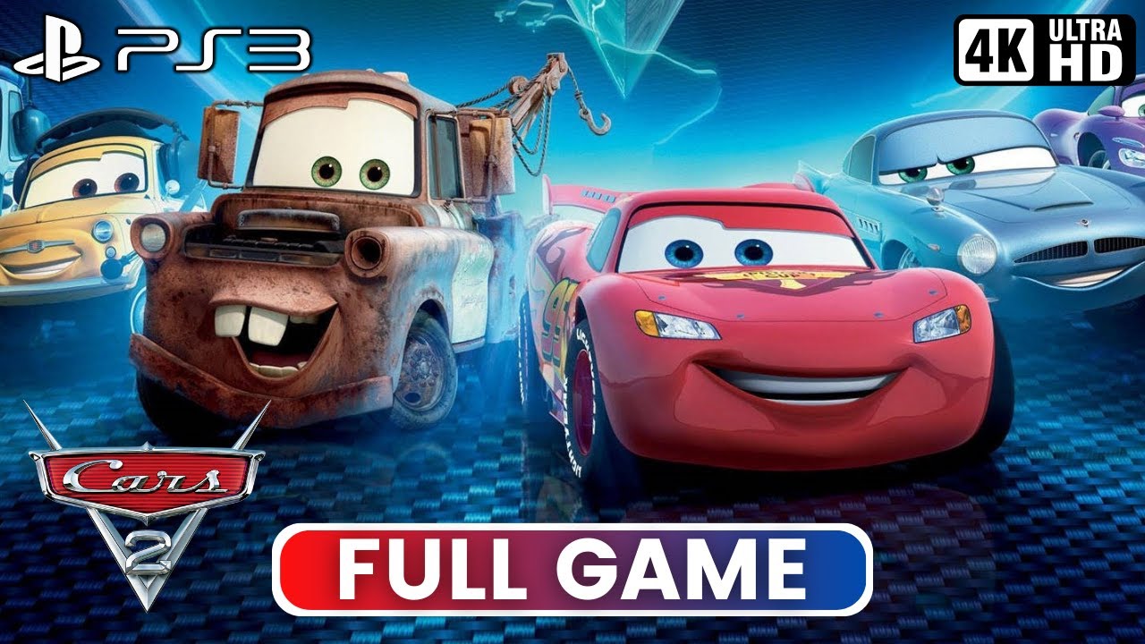 CARS 2 | Полная игра (Геймплей PS3 4K UHD)