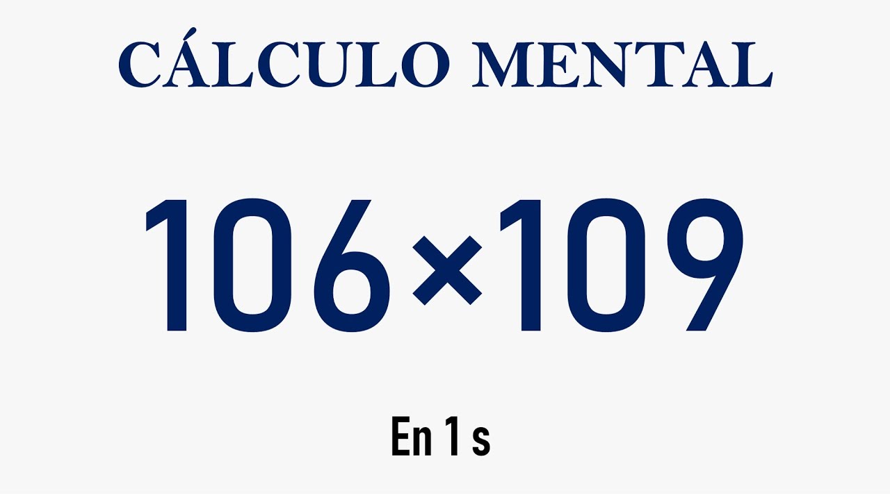 MULTIPLICACIONES NÚMEROS 3 CIFRAS. CÁLCULO MENTAL