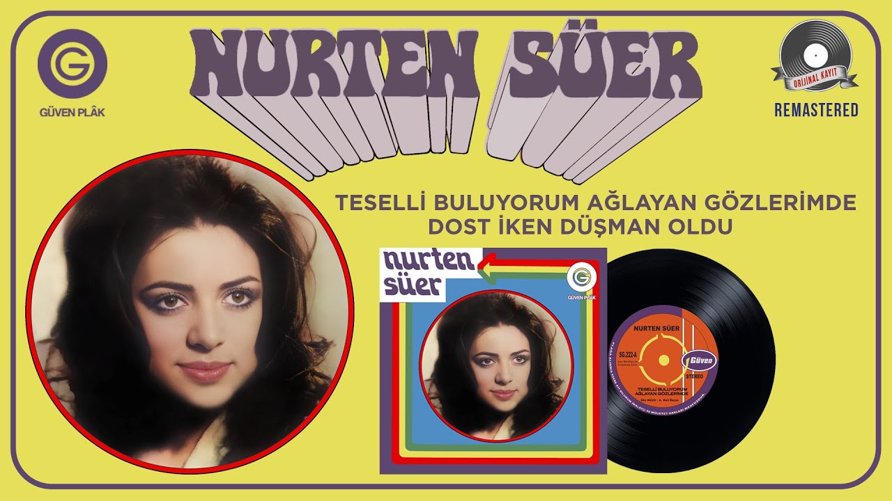 Nurten Süer - Teselli Buluyorum Ağlayan Gözlerimde / Dost İken Düşman Oldu  - Orijinal Kayıtlar