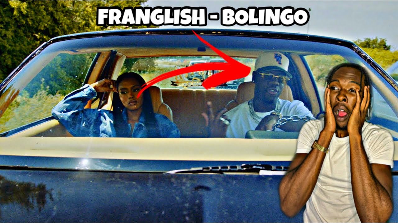 AMERICAN REACTS TO FRENCH RAP | Franglish - Bolingo (Clip Officiel)