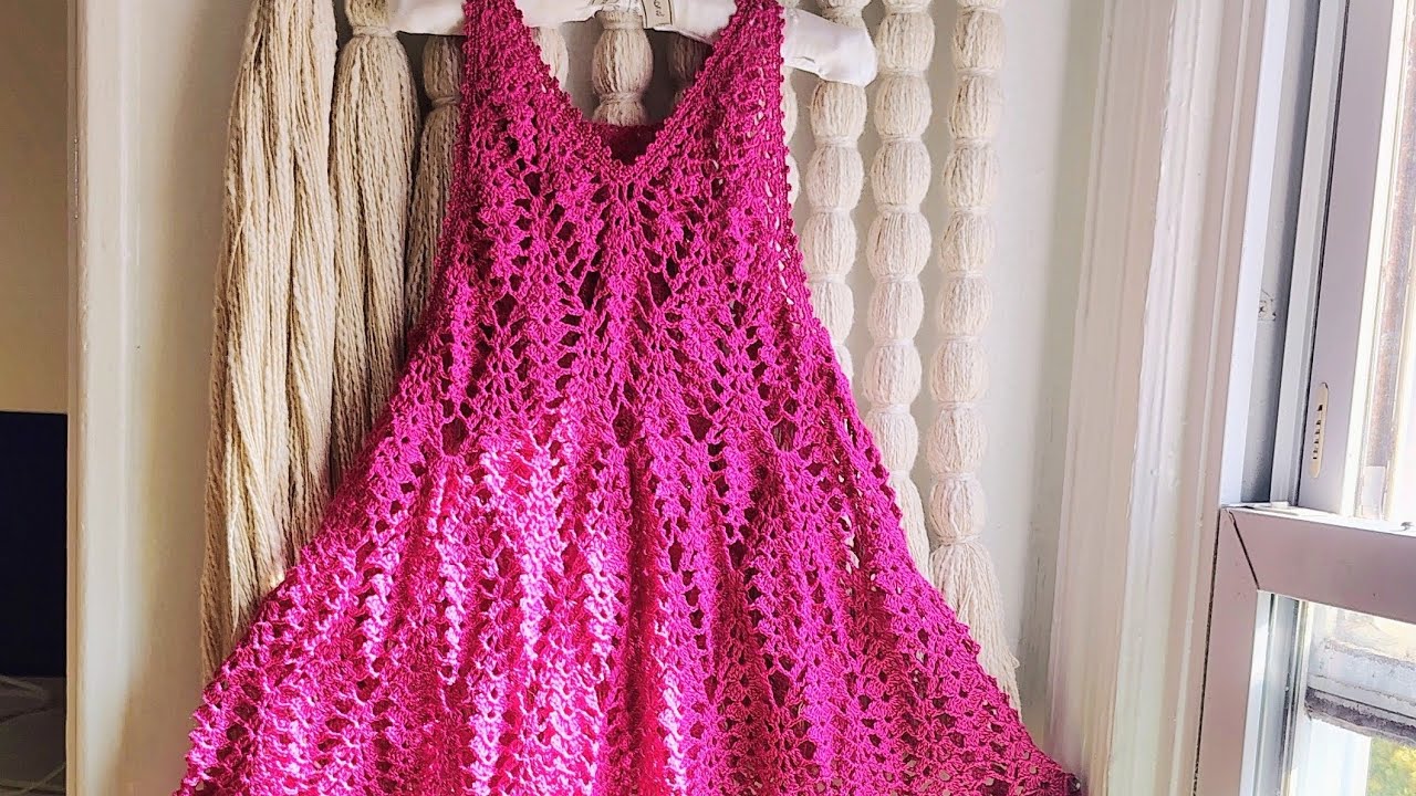 Crochet SEA Breeze dress part 1 