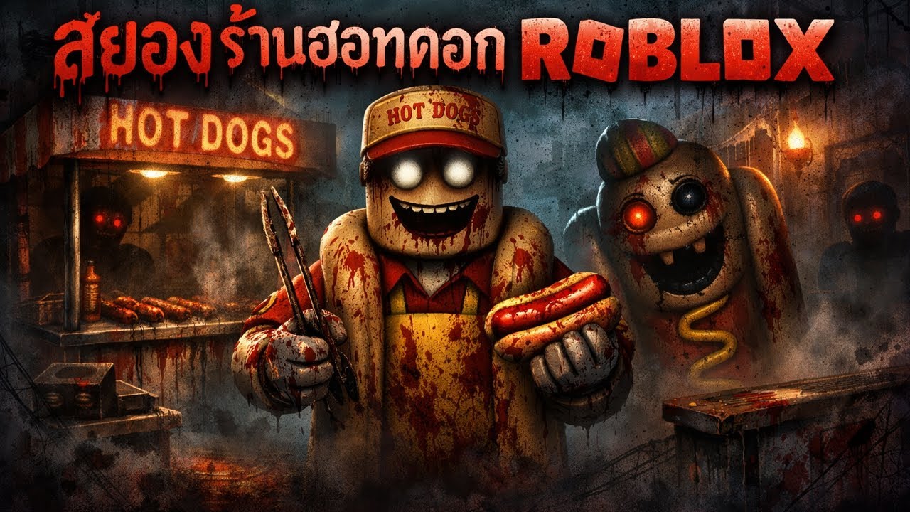 ร้านฮอทดอกสุดระทึก #roblox