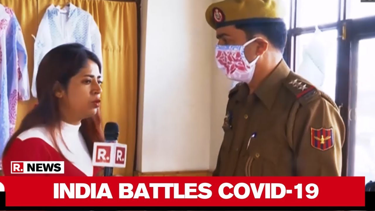 Coronavirus: Police Welfare Centre In Srinagar Makes Masks & Personal Protective Gear