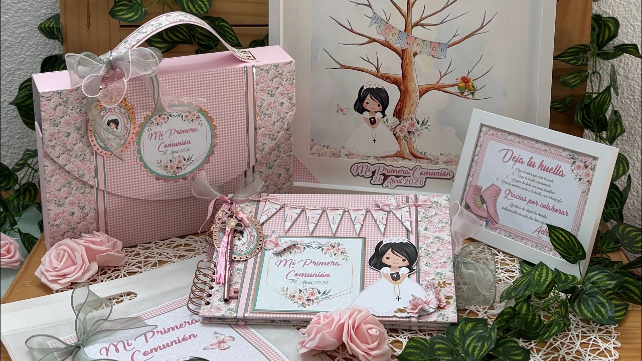 CONJUNTO DE COMUNIÓN PARA ADRIANA🌸