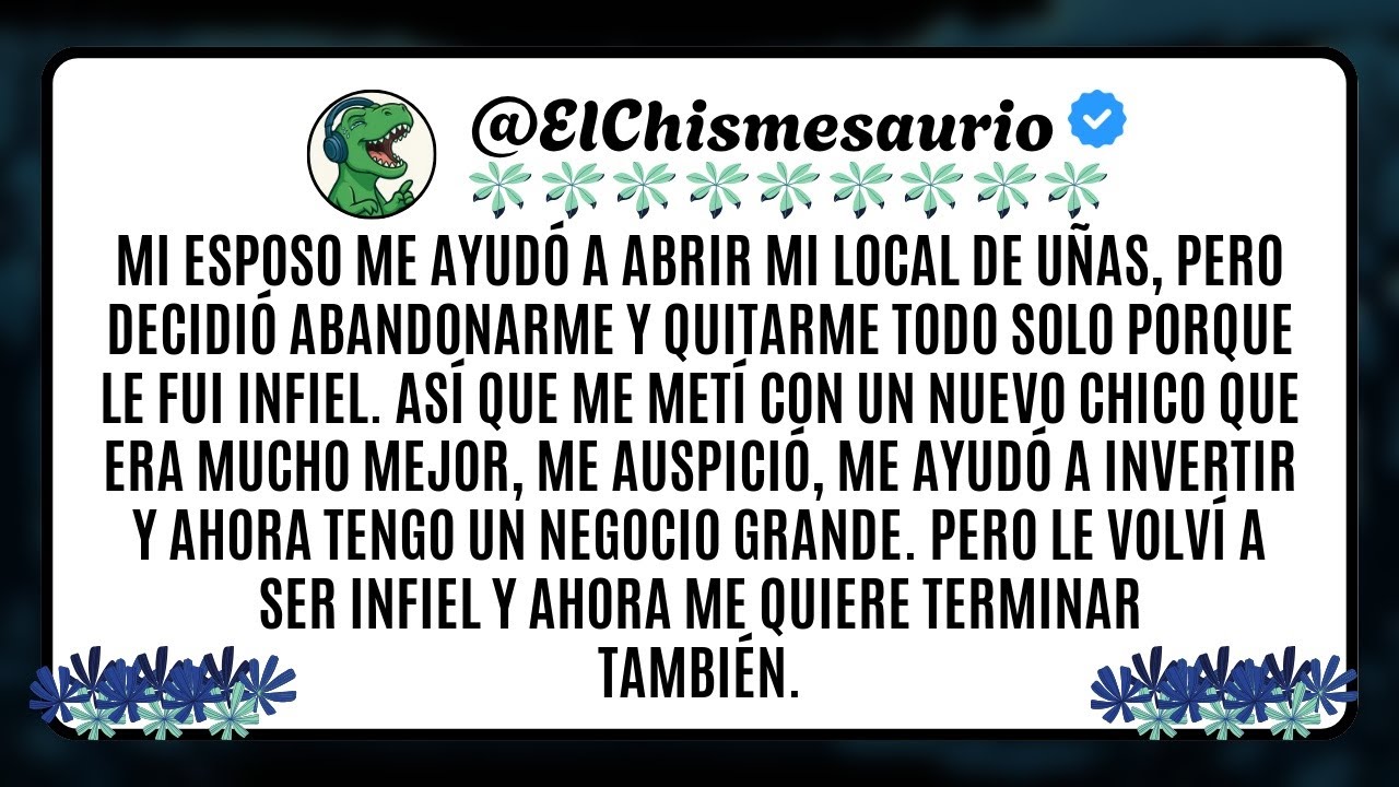 Mi esposo me ayudó a abrir mi local de uñas, pero decidió abandonarme y quitarme