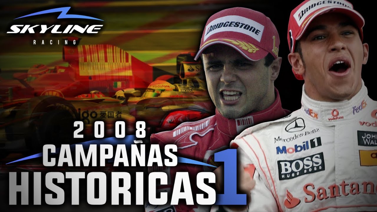CAMPAÑAS HISTORICAS DE F1 | TEMPORADA 2008 (PARTE 1)