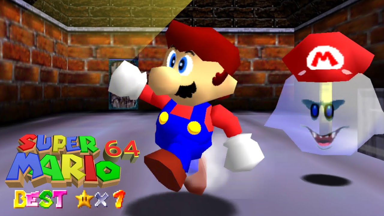 Super Mario 64 Cap Challenge Concepts Edition WideScreen Big Boo's Haunt (Gameplay Android)