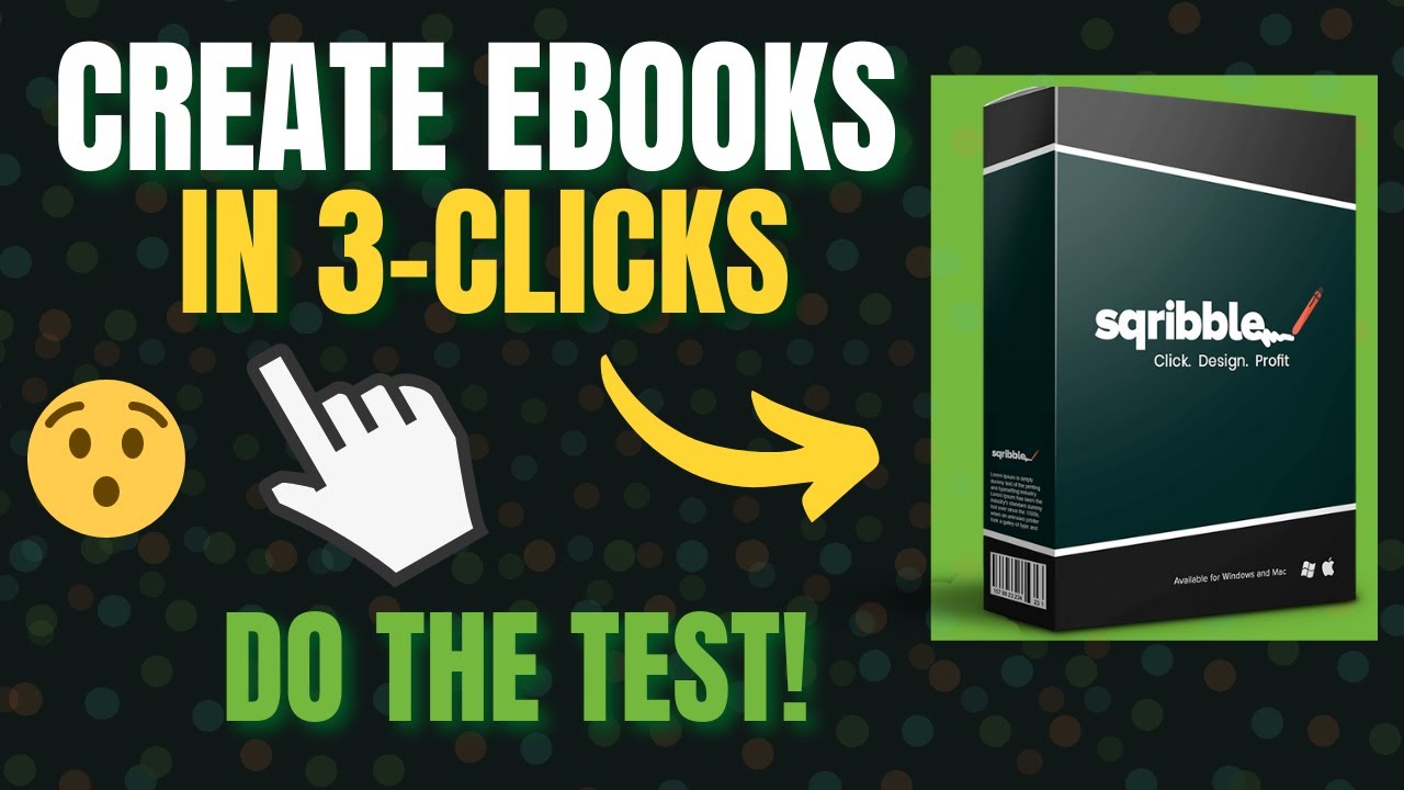 Instantly Create Incredibles E-books And Reports In Minutes | Meet The Sqribble
