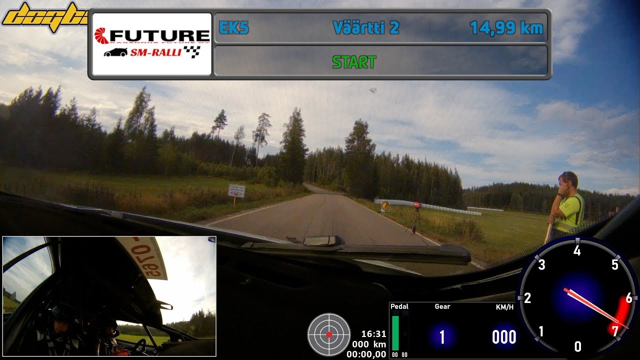 Lahden SM ralli incar EK5