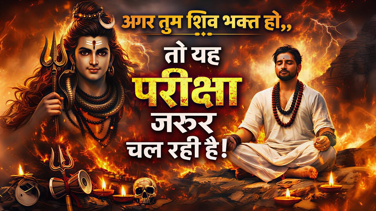 🔴 अगर तुम सच में शिव भक्त हो, तो यह कठिन परीक्षा अभी चल रही है 🔱 #Shivdhyansagar 