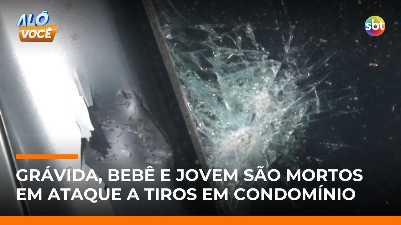 Tiroteio em condomínio deixa grávida e jovem mortos em Cariacica (ES) | #AloVoce