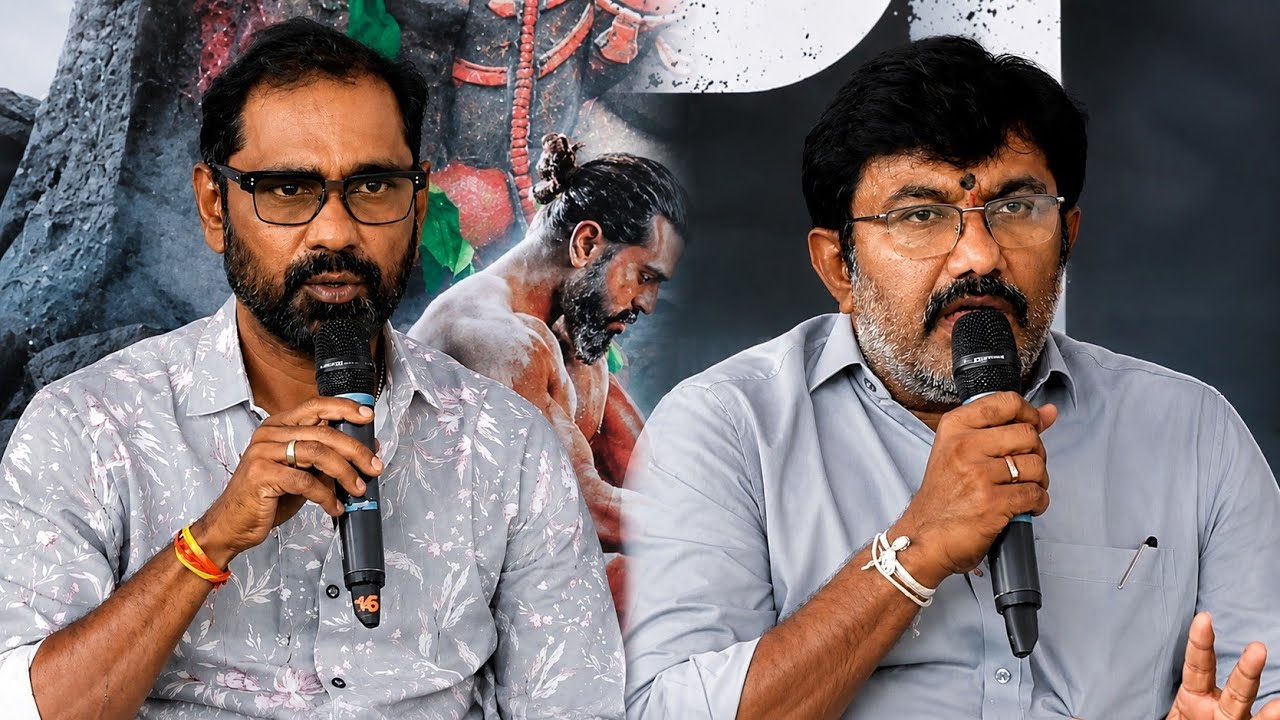 Producer Venkata Satish Kilaru & Distributor Sashi Speech  at Peddi Box Office Champion Press Meet