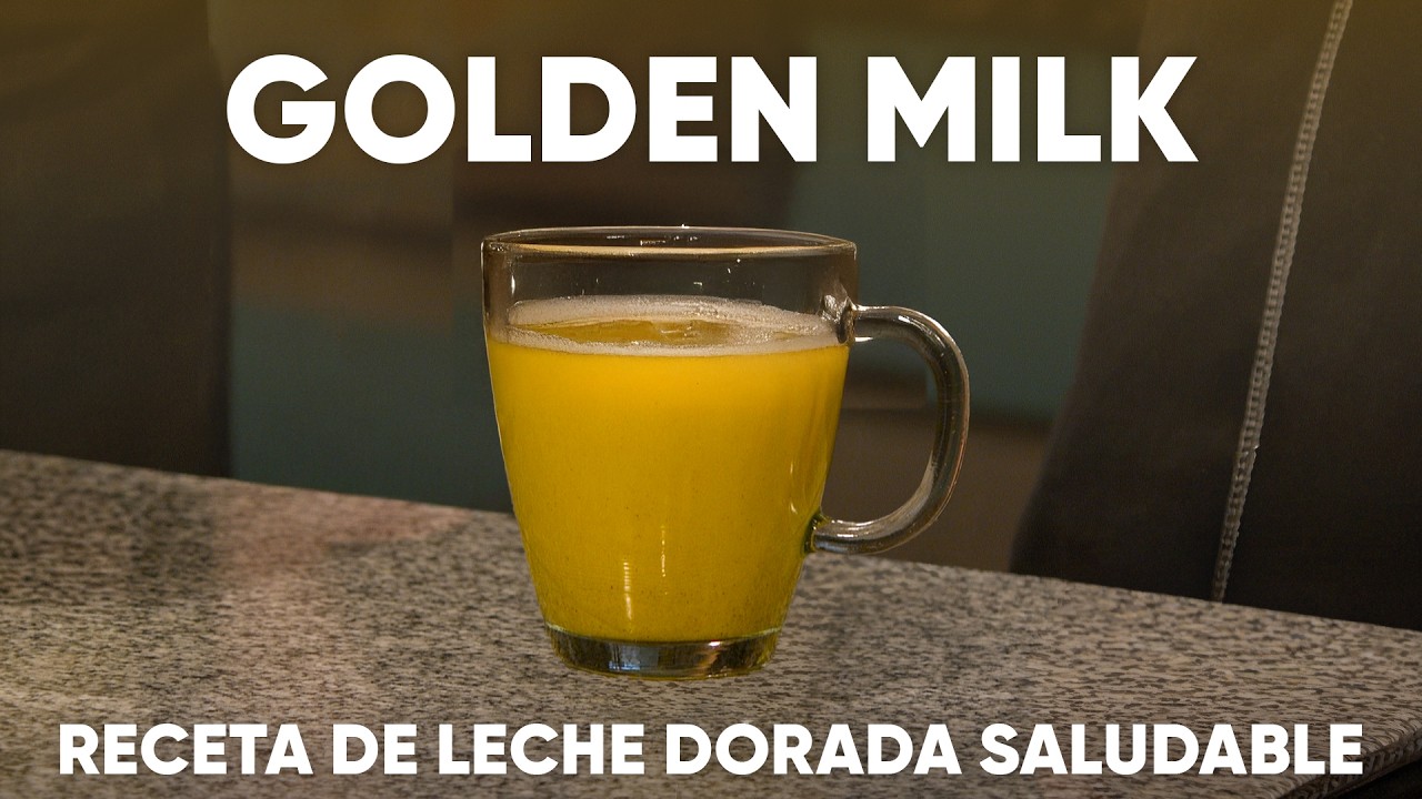 Golden Milk: Receta de leche dorada saludable | Rico y sano #55
