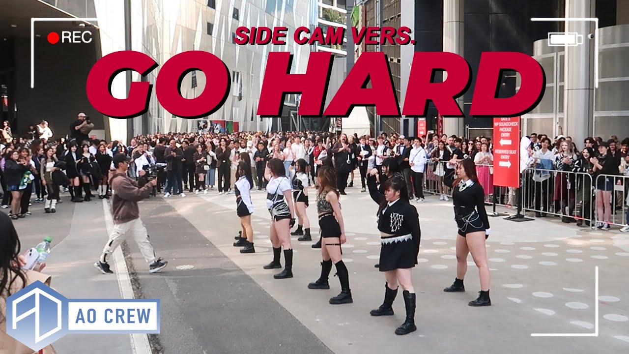 KPOP IN PUBLIC Twice 'Go Hard' Dance Cover [AO CREW - Australia] SIDE CAM vers. @ Ready to Be Tour