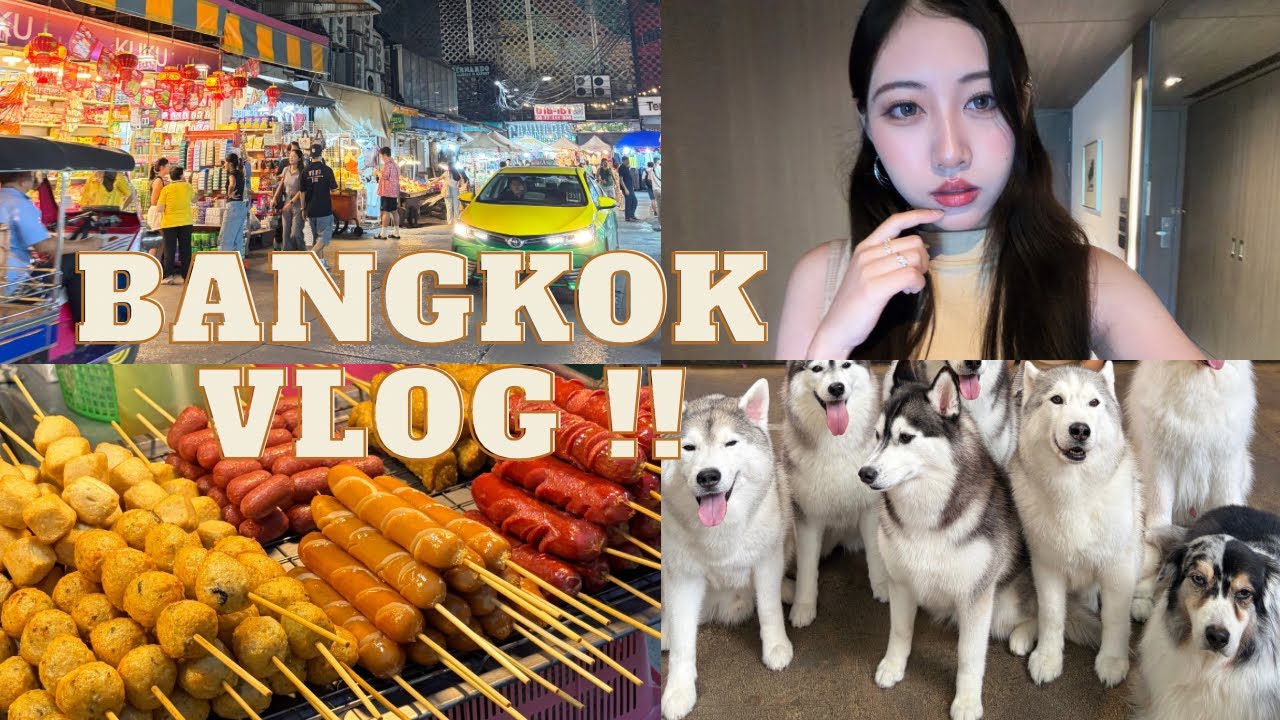 Your Naga cabin crew : Come to Bangkok with me 🎟️🍹📷🫧