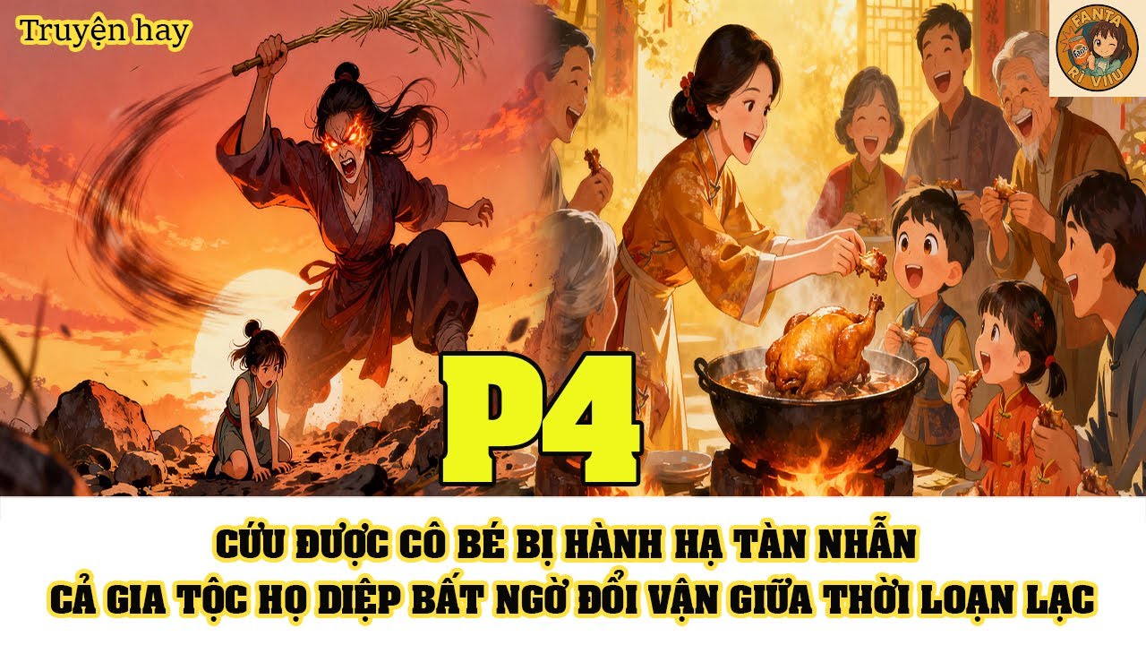 CỨU ĐƯỢC CÔ BÉ BỊ HÀNH HẠ TÀN NHẪN CẢ GIA TỘC HỌ DIỆP BẤT NGỜ ĐỔI VẬN GIỮA THỜI LOẠN LẠC |P4
