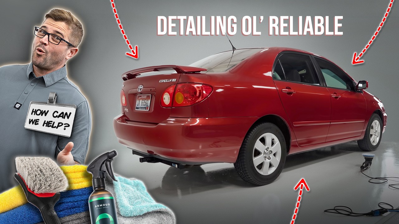 Detailing the Family Toyota while Answering Your Questions