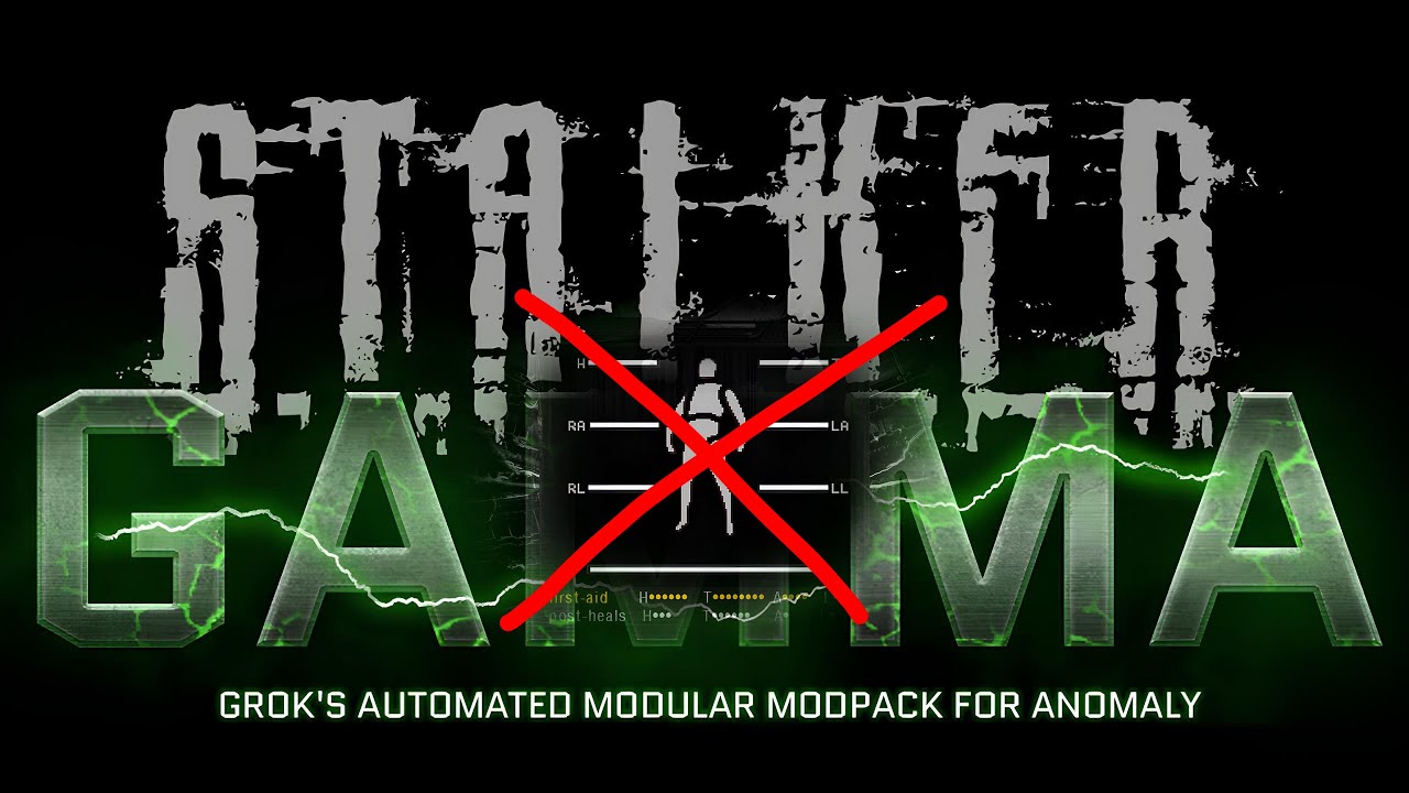 Как отключить временное лечение в Anomaly G.A.M.M.A