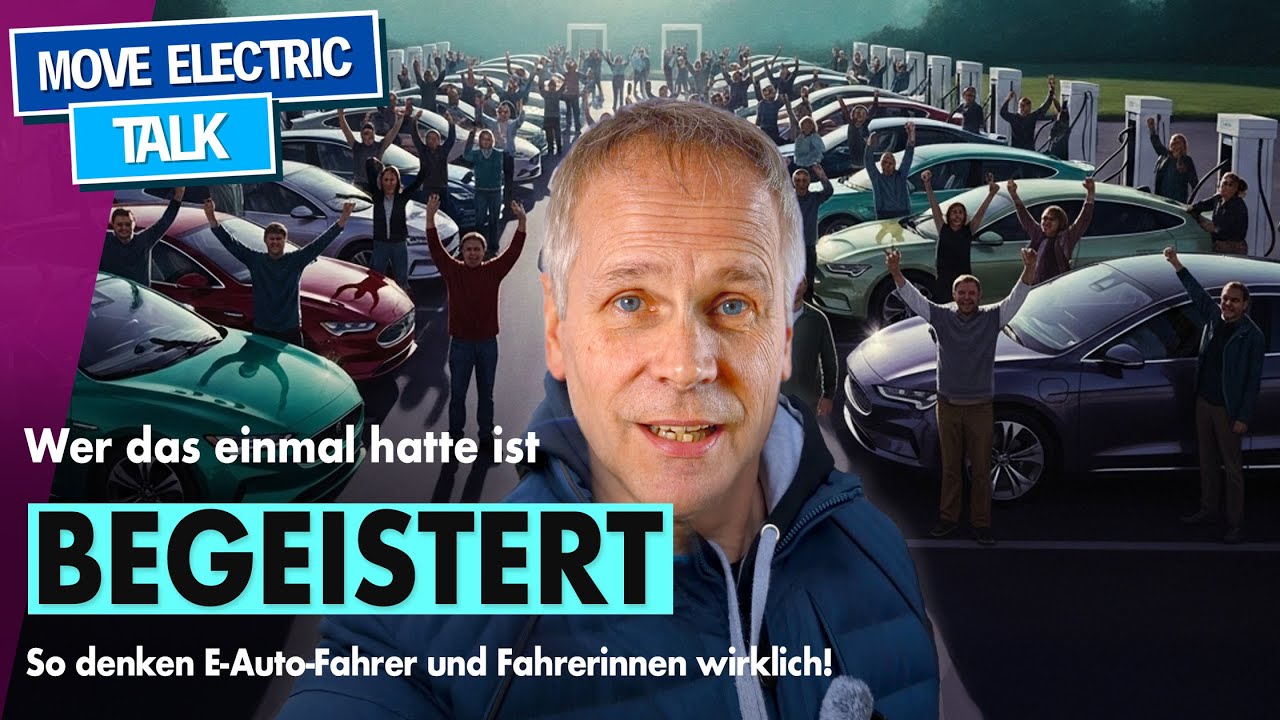 Nie wieder Verbrenner! Warum E-Auto Fahrer und Fahrerinnen nie wieder umsteigen würden.