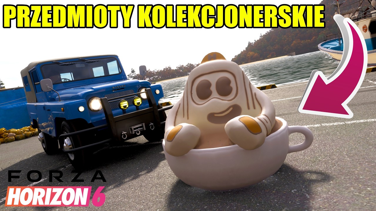 Smash 20 Latte Buckets in Ine | COLLECTIBLES | FORZA HORIZON 6 FH6 2K EN