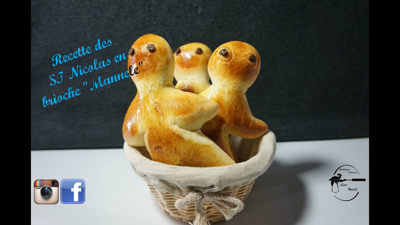 Recette des St Nicolas en brioche 