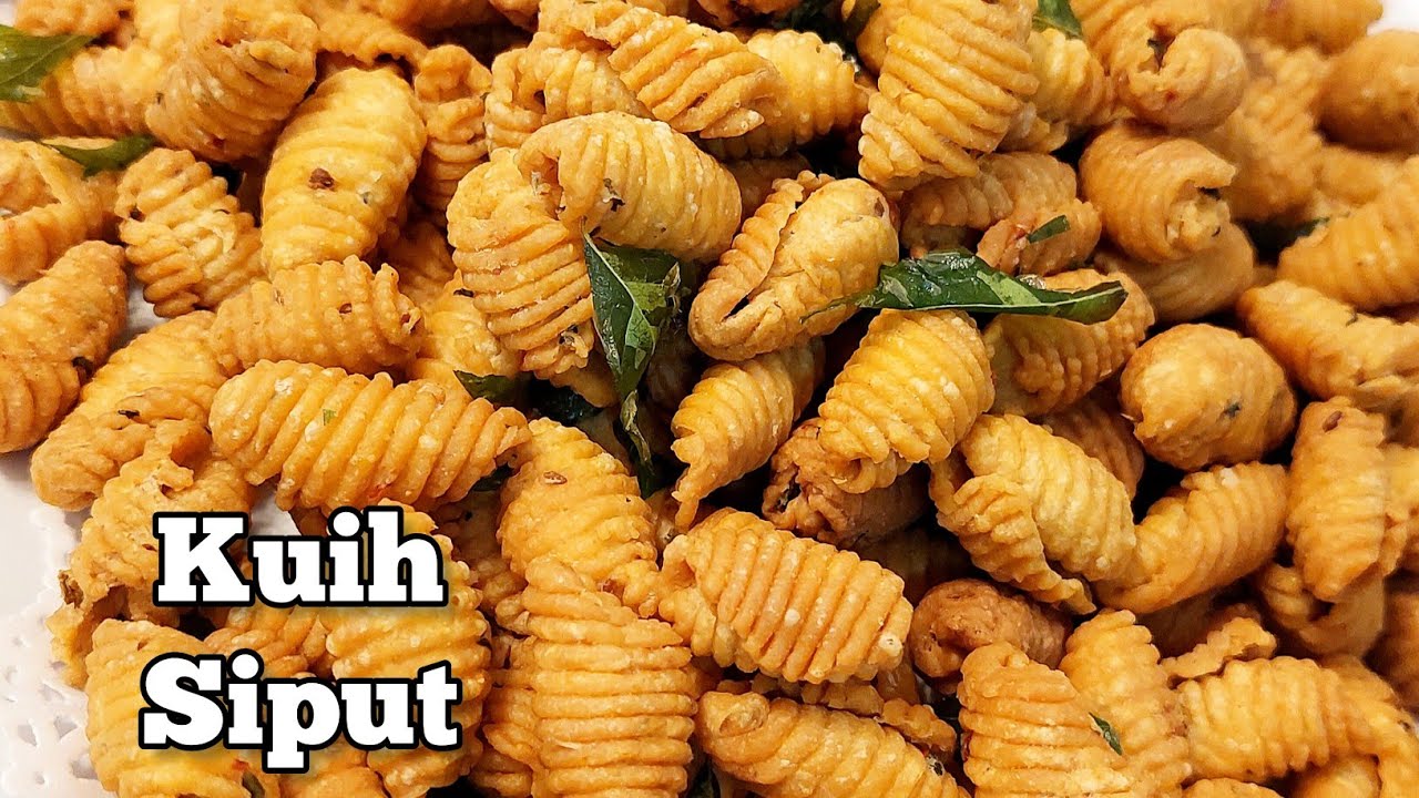 Resepi kuih siput rangup dan lembut, sukatan cawan| Malaysian Spicy Snack| Kaara Sippi சிப்பி