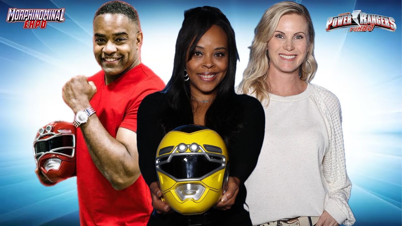 Power Rangers Turbo Panel at Morphinominal Expo:  Nakia Burrise, Catherine Sutherland, & Selwyn Ward