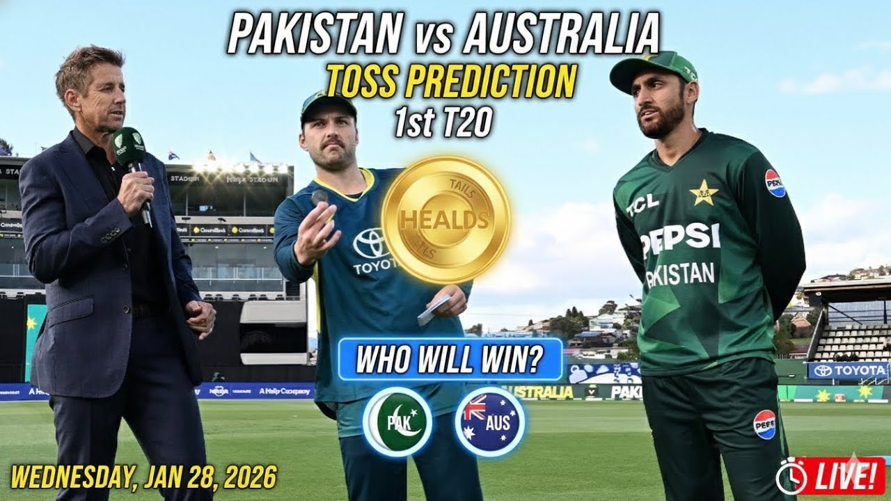 Australia vs Pakistan toss prediction II Pak vs Aus toss prediction 1st t20 match 2026 