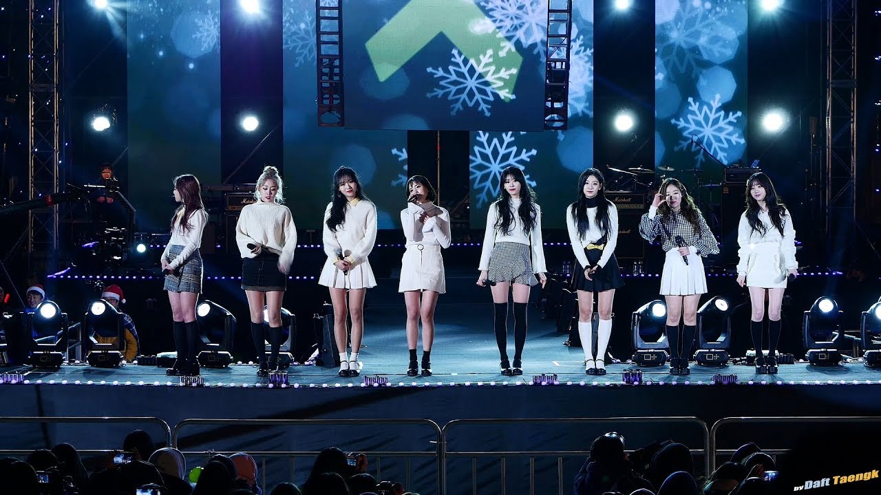 171216 러블리즈 Lovelyz '첫눈 First Snow' @12월의 노란 크리스마스 4K 직캠 by DaftTaengk