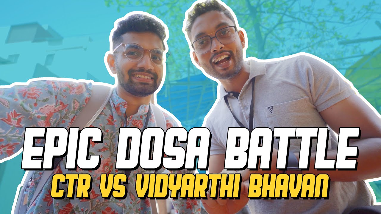 BEST DOSA IN BENGALURU? | Dosa Diaries Ep.2 | The Kurta Guy ft.@KiranKumarYT    #dosa #streetfood