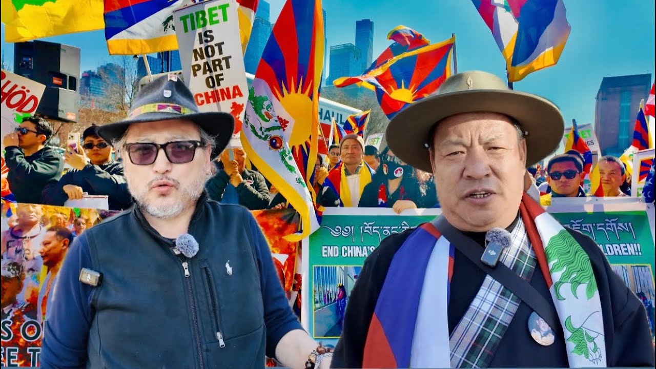 🇺🇸🗽67th Tibetan national uprising in NYC on march 10 2026…#nyctibetanvlogger