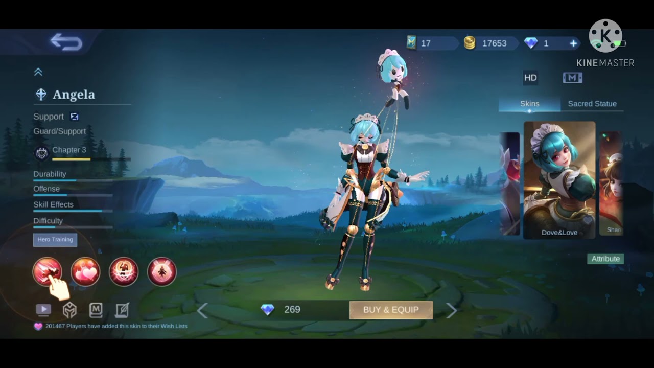 this is the first female hero i edit